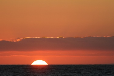 Solnedgang, Stillehavet